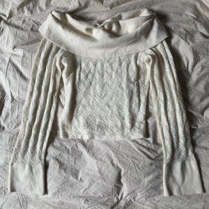 Mirror Palais Cashmere Pointelle Sweater